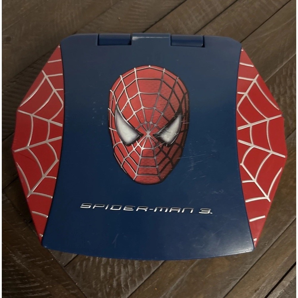 Spider-Man 3 Electronic Learning Laptop 2007 KidDesigns Tested Working